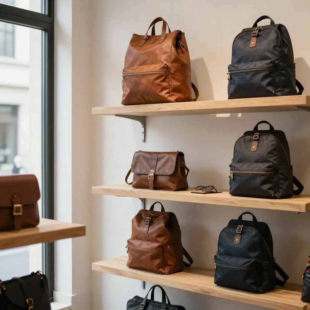 Elegante colección de bolsos artesanales